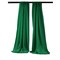 Pack of 2 Polyester Poplin Backdrop Drapes 96 x 58 Inch Semi-Opaque Event Panels